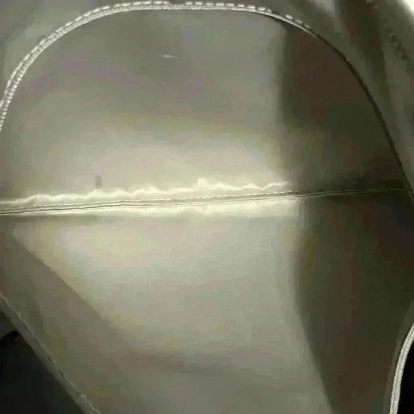 Coach Metallic Leather Crossbody Tote Shoulder Bag Style #F16509 - Picture 12 of 16